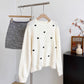 Polka Hearts Sweater (4 Colors)