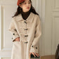 Basic Toggle Button Midi Coat (2 Colors)