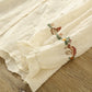Forest Floor Embroidered Blouse (2 Colors)