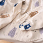 Forest Bear Blouse (Beige)