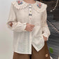 Flower Basket Embroidered Blouse (2 Colors)