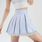 Bow Lace Pleated Mini Skirt (7 Colors)