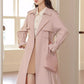 Sweet Heart Trench Coat (Pink)