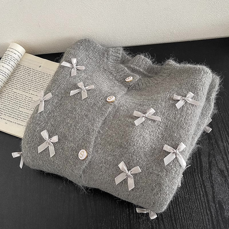 Little Bow Cardigan (5 Colors)