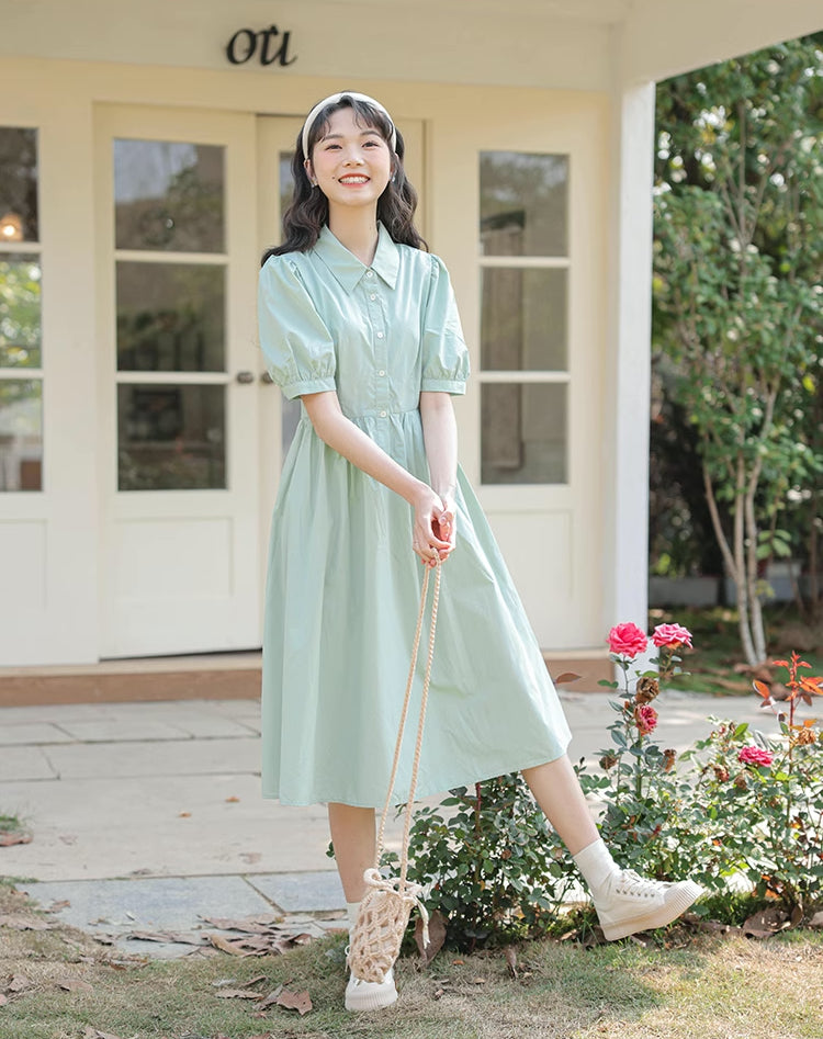 Everyday Midi Shirt Dress (2 Colors)