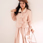 Sweet Bow Jacket & Skirt Set (Pink)
