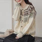 Fair Isle Cardigan (Cream)