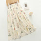 Blooming Beautiful Floral Midi Skirt (7 Colors)