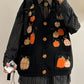 Pumpkin Patch Sweater Vest (Black)
