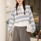 Blue's Clues Striped Twofer Sweater (Blue/White)