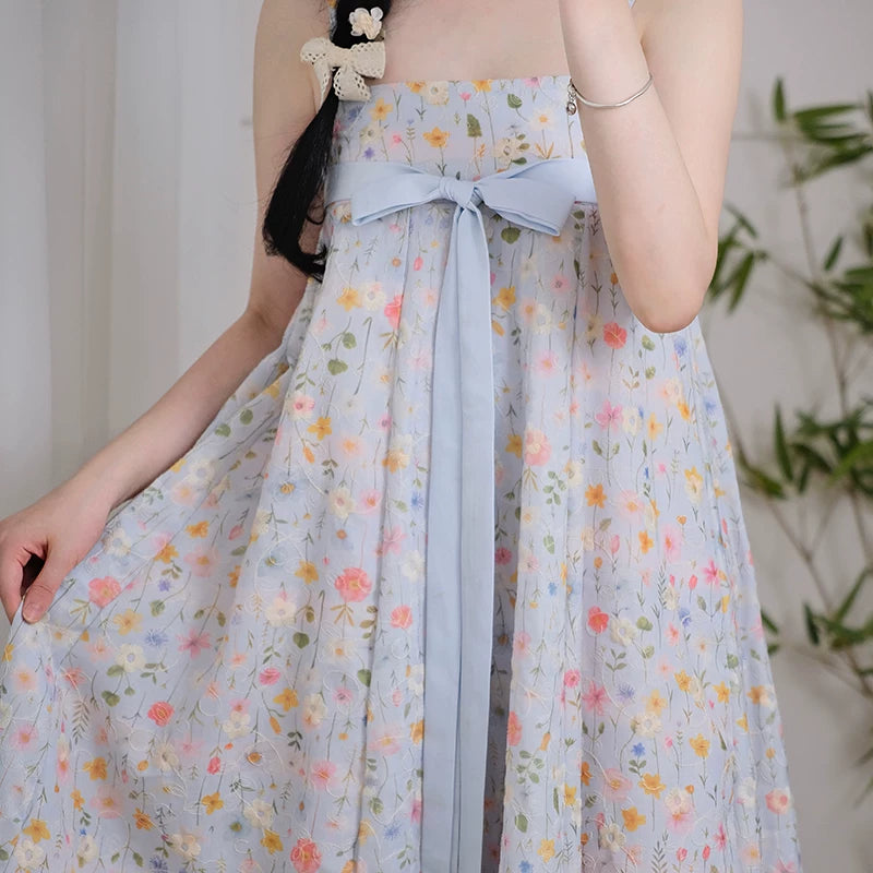 Blooming Flowers Qixiong Dress (2 Colors)
