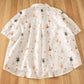 Rabbits Going Out Blouse (White)