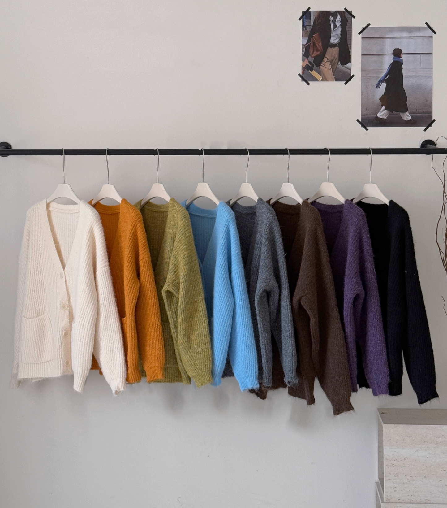 Newsboy Knitted Cardigan (8 Colors)