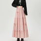 Tiered Bows Midi Skirt (5 Colors)