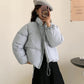 Candy Cropped Puffer Jacket (6 Colors)