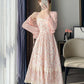 Watercolor Rose Cami Midi Dress (3 Colors)