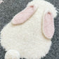 Bunny Tail Sleeveless Sweater Dress (Gray)