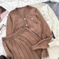 Monogram Knit Set (4 Colors)