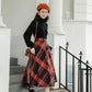 Pumpkin Jack Sweater & Skirt Set (Black/Orange)