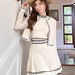 Preppy Stripe 3-Piece Knit Set (3 Colors)