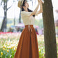 Evergarden Short Sleeve Blouse & Skirt Set (7 Colors)