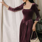 Velvet Princess Midi Dress (2 Colors)