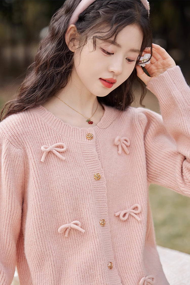 Bow-tiful Cardigan (4 Colors)