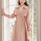 Sweet Heart Trench Coat (Pink)