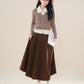Faux Layered Cardigan (Khaki)