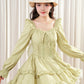 Leafy Gift Mini Dress (Green)