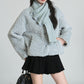 Sherpa Scarf Jacket (2 Colors)