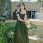 Ivy Regency Maxi Dress (Deep Olive)