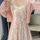 Watercolor Rose Cami Midi Dress (3 Colors)