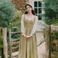 Folklore Faux Two-Piece Corset Dress (Mustard)