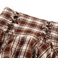 Choco Plaid Midi Skirt (Brown)