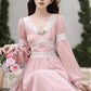 Rose Fairy Midi Dress (Pink)