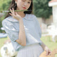 Budding Blossoms Short Sleeve Blouse (2 Colors)