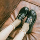 Double Buckle Mary Jane Brogues (2 Colors)