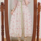 Sweet Rose Qixiong Dress (Pink/White)