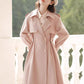 Sweet Heart Trench Coat (Pink)