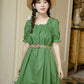 Forest Fairy Shift Dress (Green)