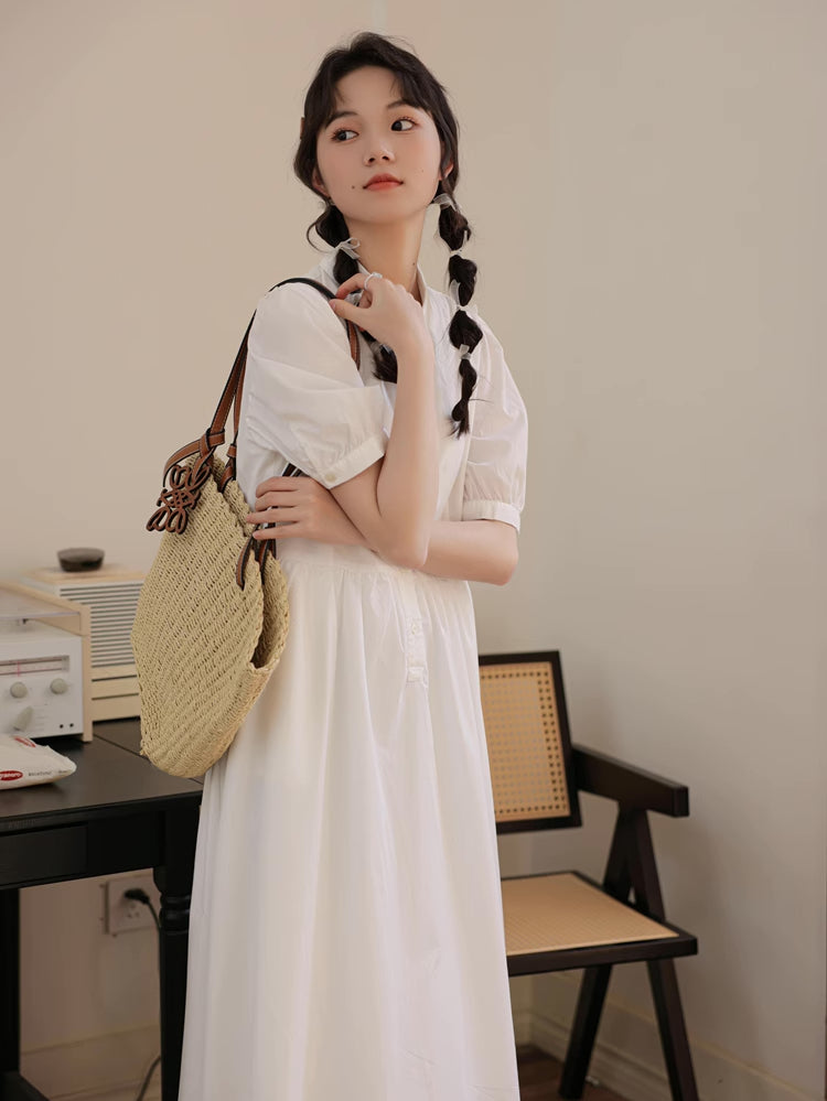 Everyday Midi Shirt Dress (2 Colors)