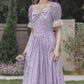 Tangled Twine Midi Dress (Lavender)