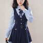Little Academy Dress & Jacket Set (Navy)