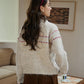 Floral Embroidered Round Neck Cardigan (3 Colors)