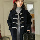 Basic Toggle Button Midi Coat (2 Colors)