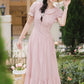 Blossom Tea Midi Dress (Pink)