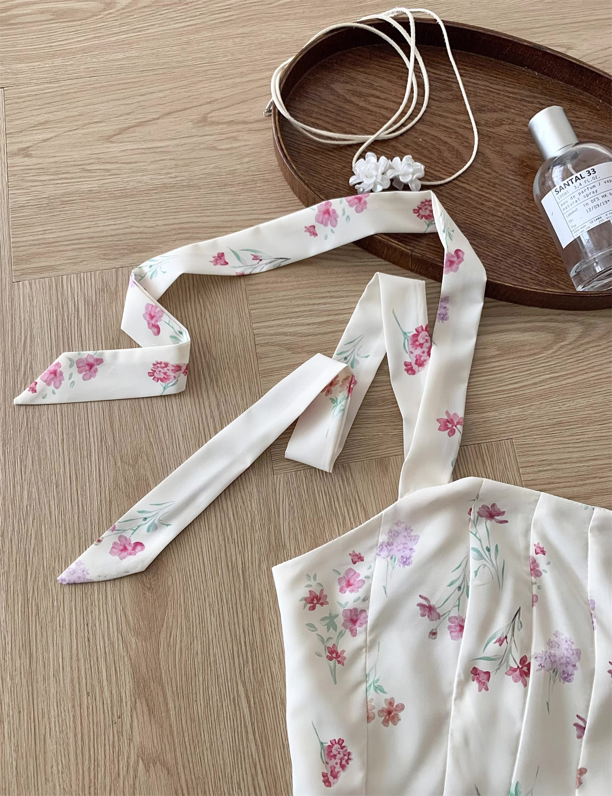 Flower Girl Maxi Dress (White)