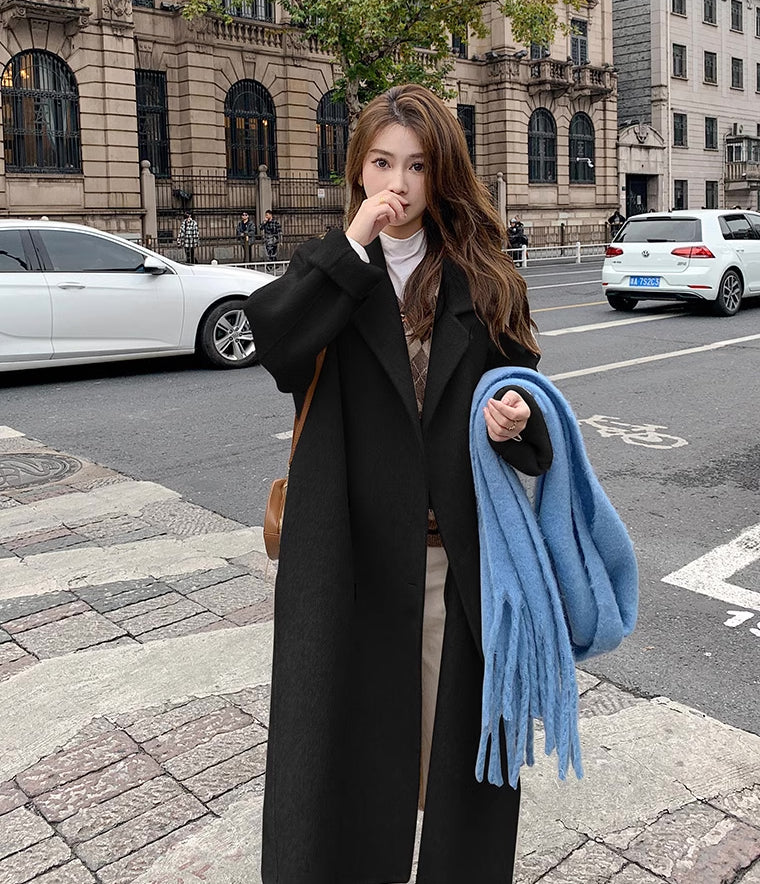 Basic Faux Wool Coat (5 Colors)