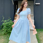 Jolie Broderie Midi Dress (3 Colors)